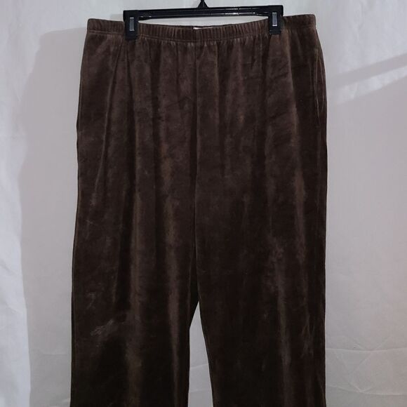 Draper's & Damon's Petites Hot Chocolate Brown Pull On Pants Size PXL - Picture 1 of 9